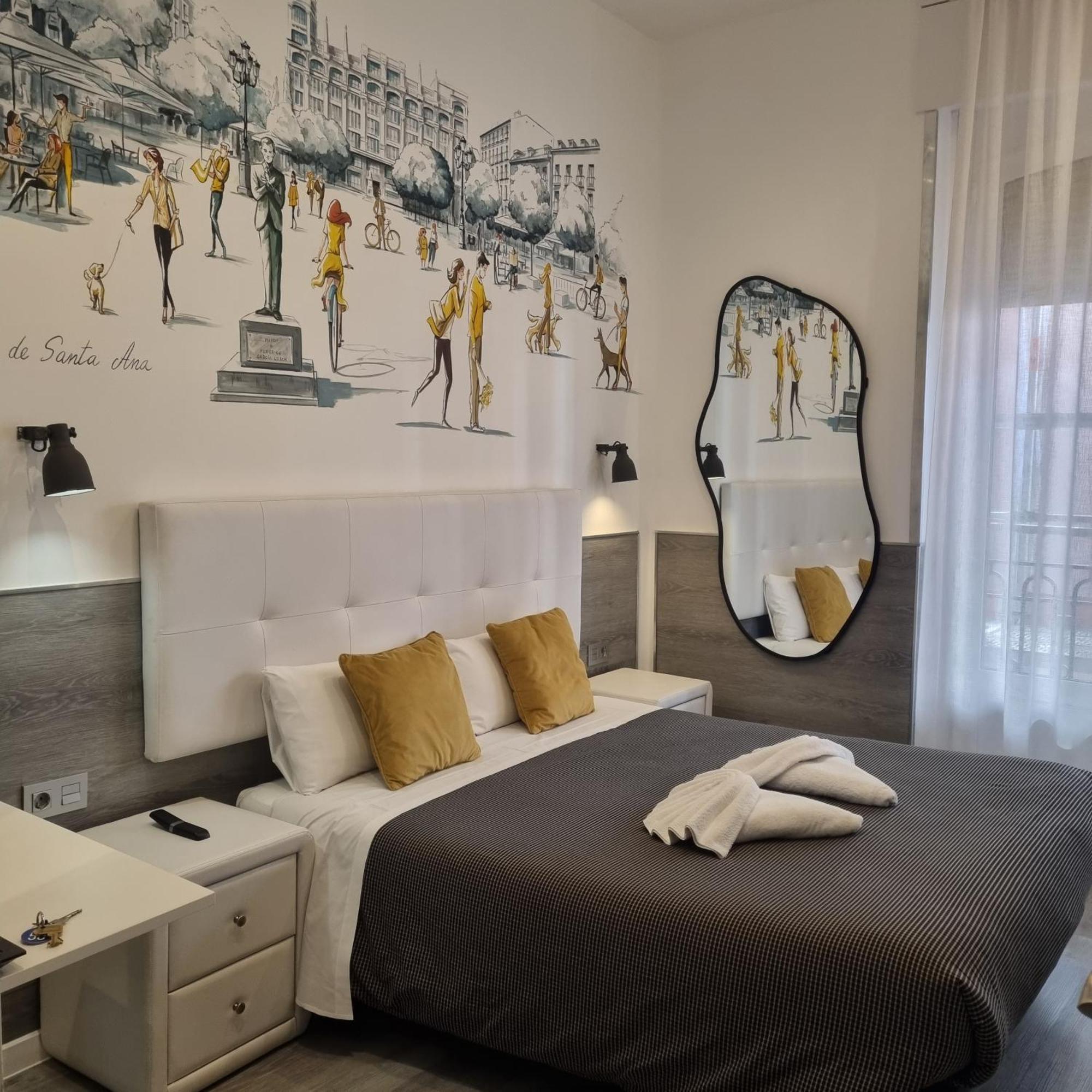 Hostal Lauria Madrid Bagian luar foto